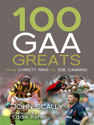 cover image of 100 GAA Greats